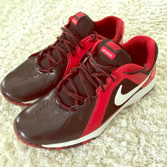nike air mavin red and black